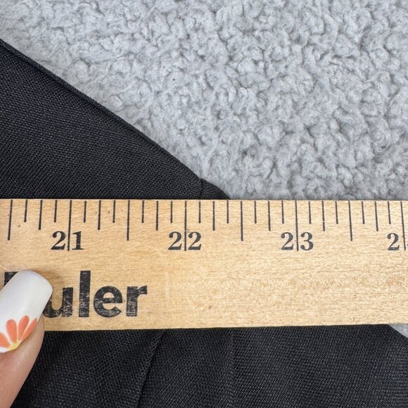 Coofandy Shirt Mens Size 3XL Black Linen Blend Button Down Slim Fit SS NWT - Picture 7 of 12